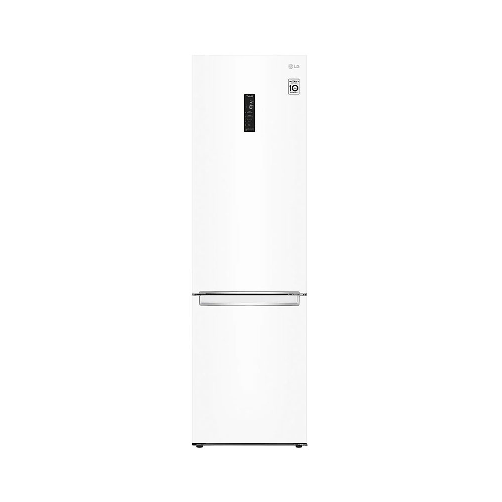 Frigorífico LG GBB72SWDMN, Clase E, Blanco, 203×60 cm, Combi.