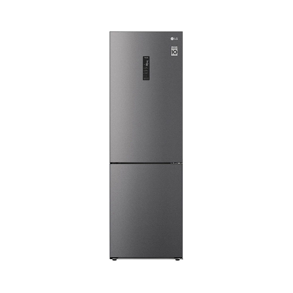 Frigorífico LG GBP61DSXGC, Clase D, Inox Grafito, 186×59.5 cm, Combi