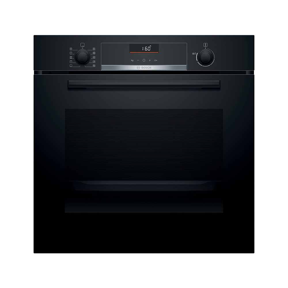 Horno BOSCH HBA5360B0, 60 cm, Negro, Clase A, 71 l.