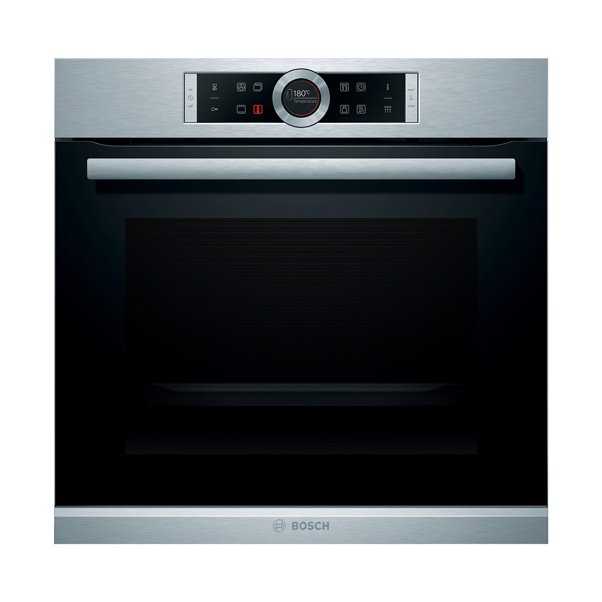 Horno BOSCH HBG6764S1, 60 cm, Acero Inox Antihuellas, A+Pirolitico, 71 l.