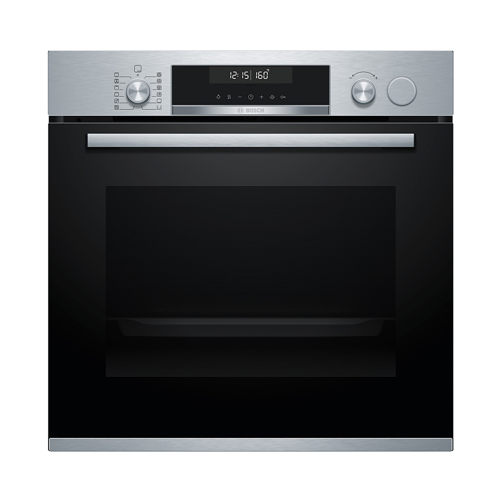 Horno BOSCH  HRA5380S1, 60 cm, Acero Inox. Clase A, Vapor, 71 l.