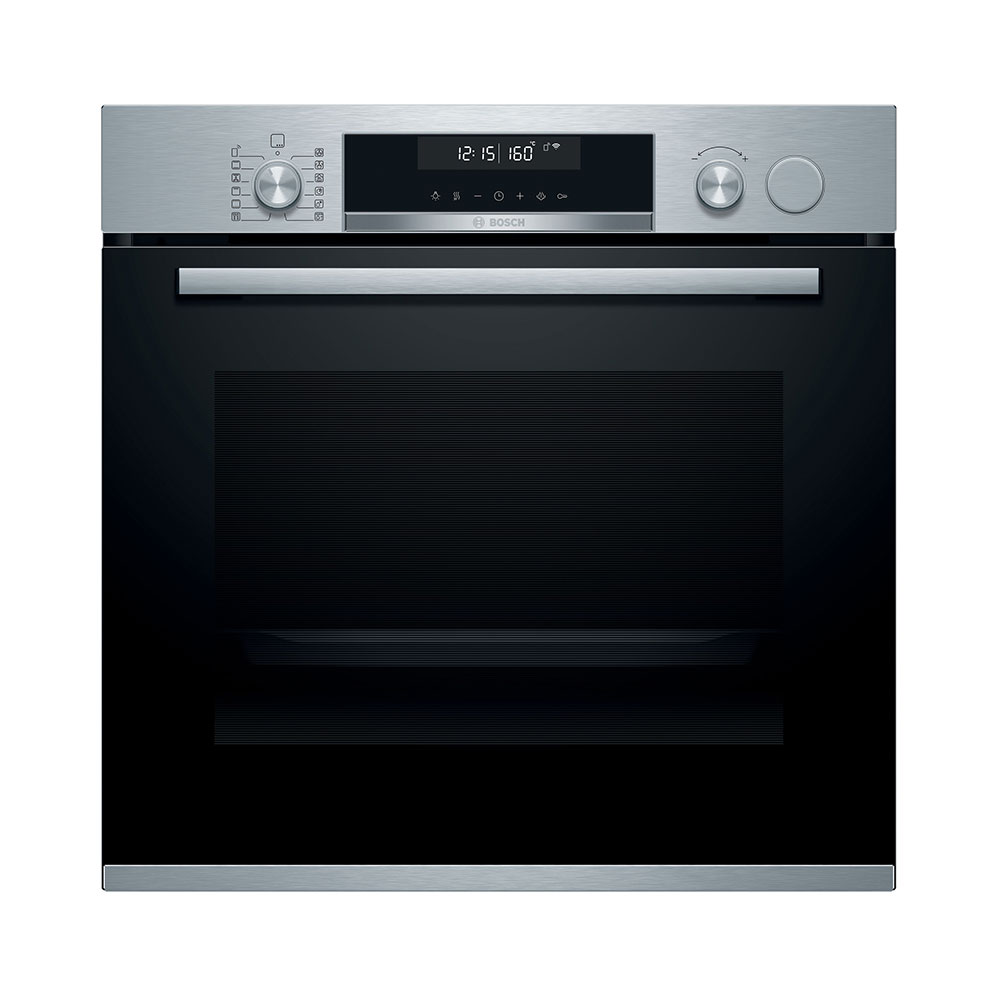 Horno BOSCH HRG5785S6, 60 cm, Acero Inox., Clase A, Vapor, 71 l.
