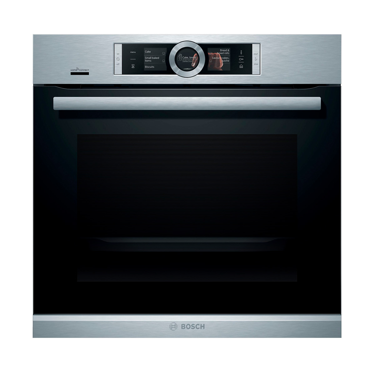 Horno BOSCH HRG6769S6, 60 cm, Acero Inox, Clase A, 60 cm, Vapor, 71 l.