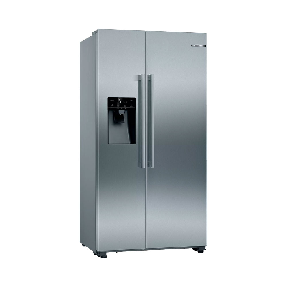 Frigorífico BOSCH KAD93AIEP, Clase E, Acero Inox. Antihuellas, 178.7×90.8 cm, Americano