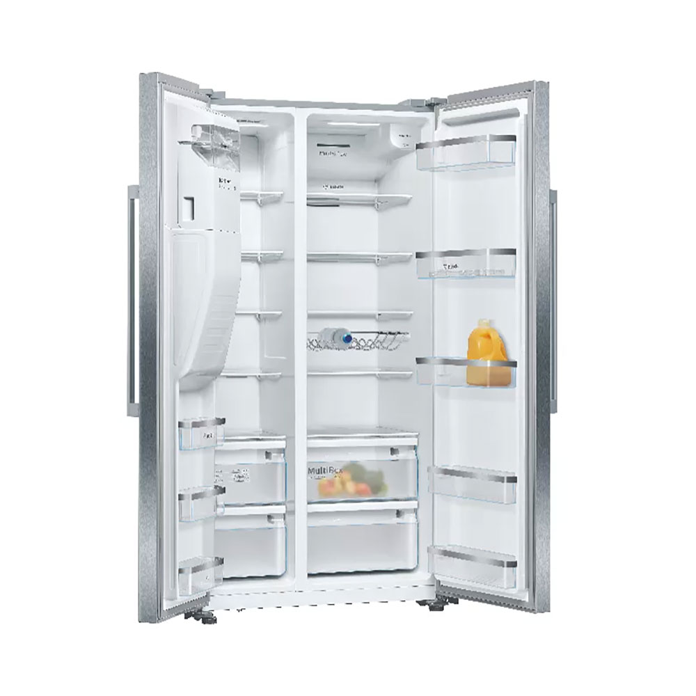 Frigorífico BOSCH KAD93AIEP, Clase E, Acero Inox. Antihuellas, 178.7×90.8 cm, Americano