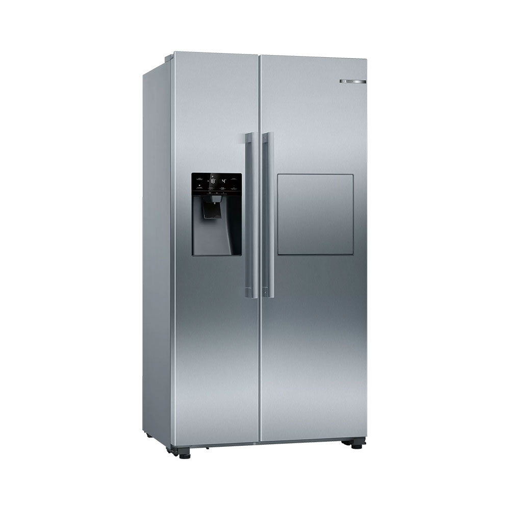 Frigorífico BOSCH KAG93AIEP, Clase E, Acero Inox. Antihuellas, 178.7×90.8 cm, Americano.