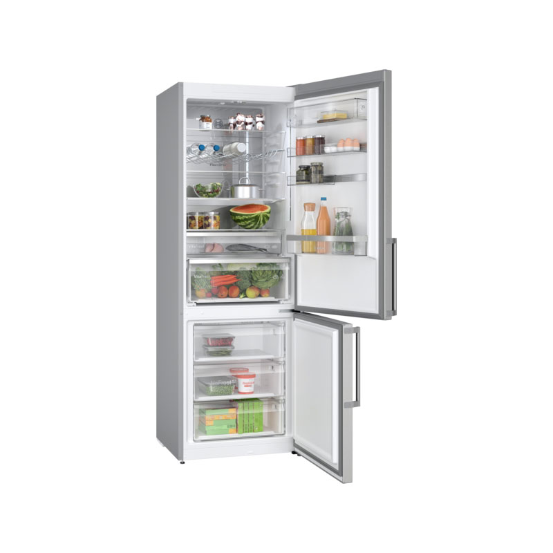 Frigorífico BOSCH KGN49AICT, Clase C, Acero Inox, 203×70 cm, Combi