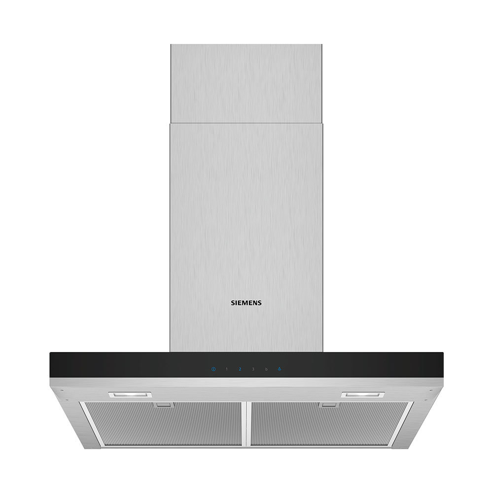 Campana SIEMENS LC66BHM50, 60 cm, Metálico, Clase B, Decorativa