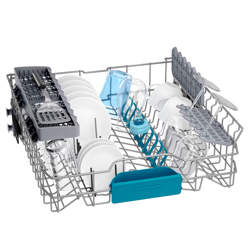 Lavavajillas BALAY 3VS5030BP, Clase D. 60 cm, Blanco, Libre Instalación, 12 Servicios