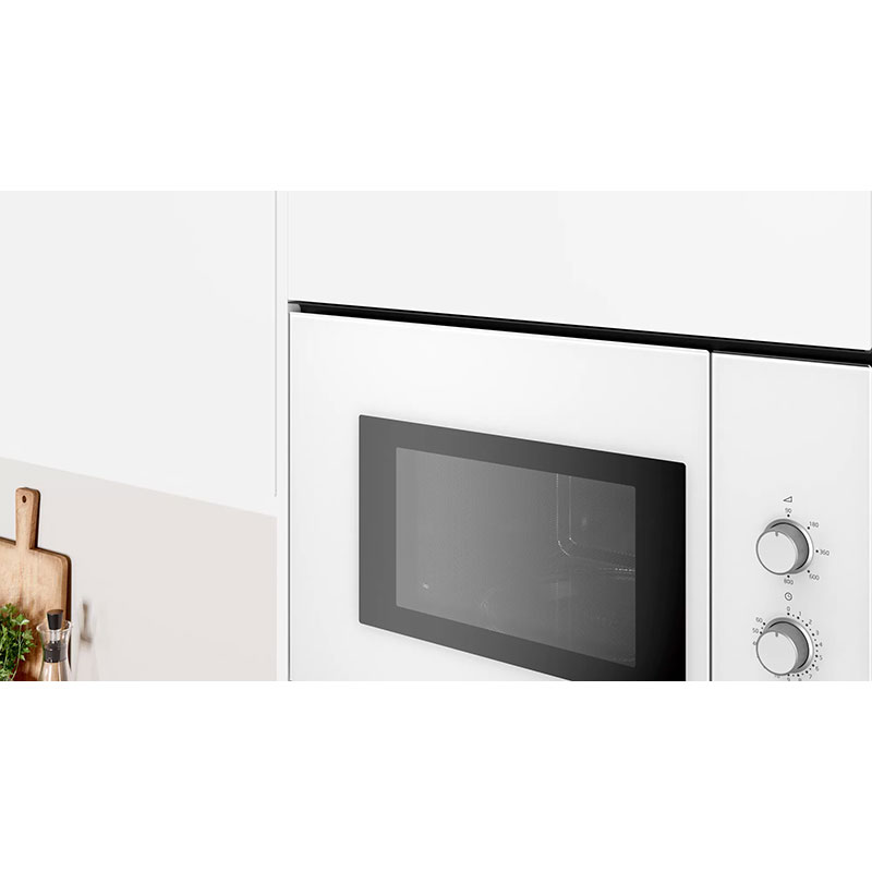 Microondas BALAY 3CP5002B0, 60×38 cm, Cristal Blanco, Integrable, 20 l.