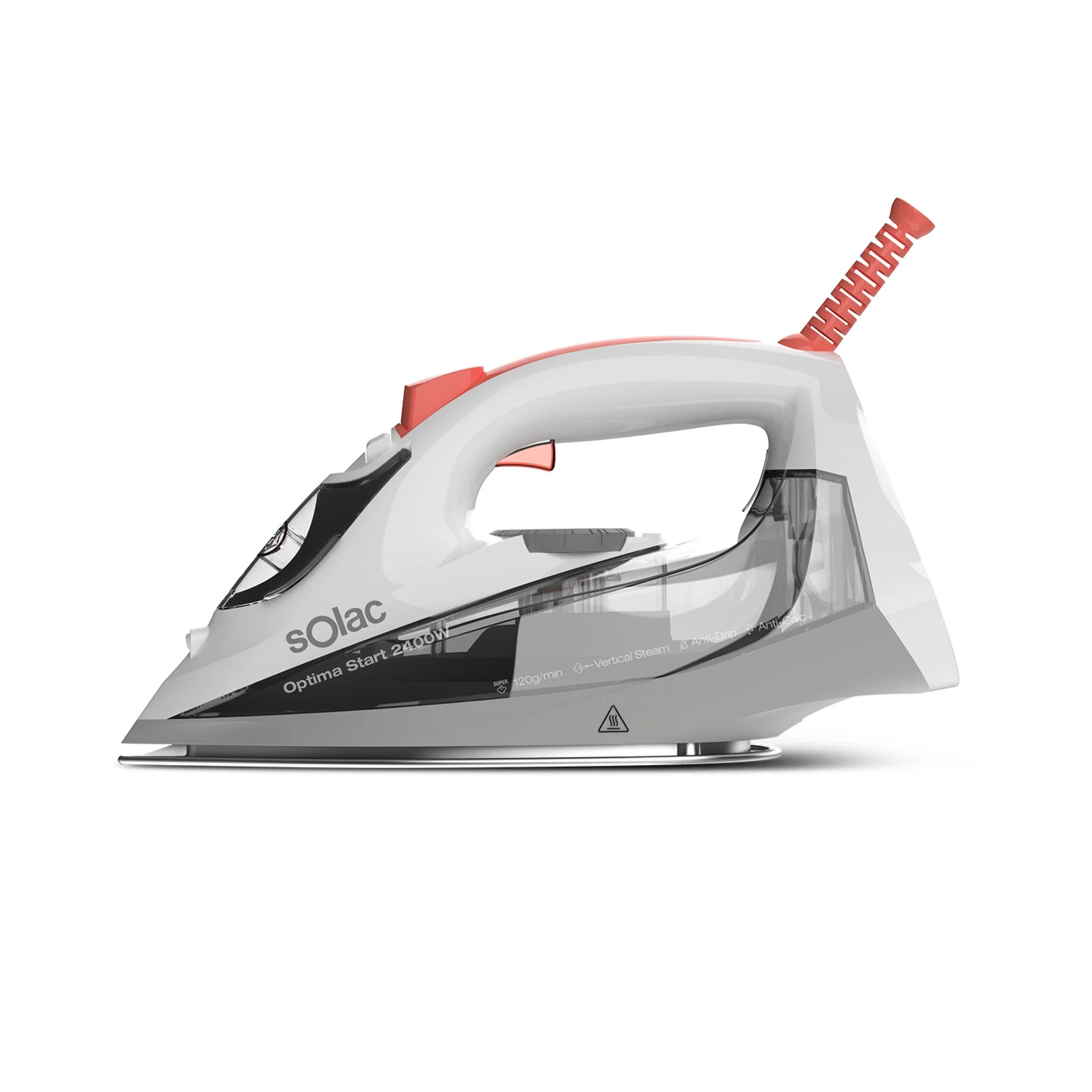 Plancha SOLAC PV2004, 120g, Cerámica