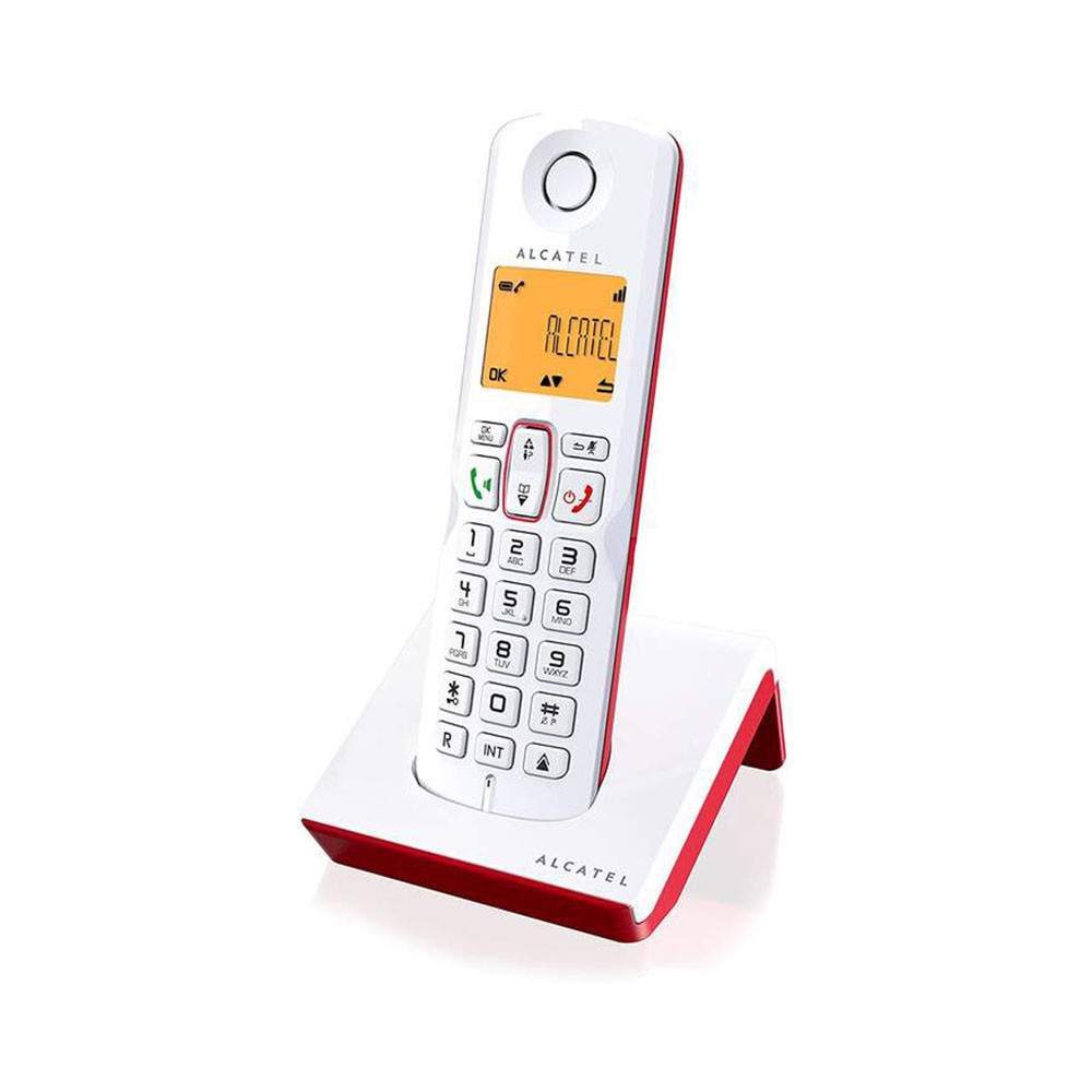 Teléfono Dect ALCATEL S250 RED-WHITE Manos Libres
