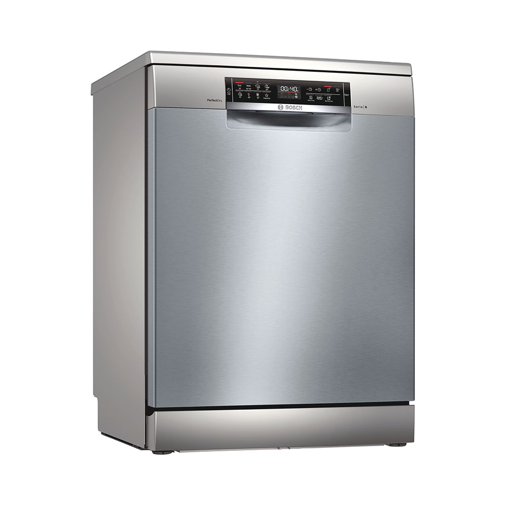 Lavavajillas BOSCH SMS6ZCI42E, Clase C, 60 cm, Acero Inox, Libre Instalación, 12 Servicios