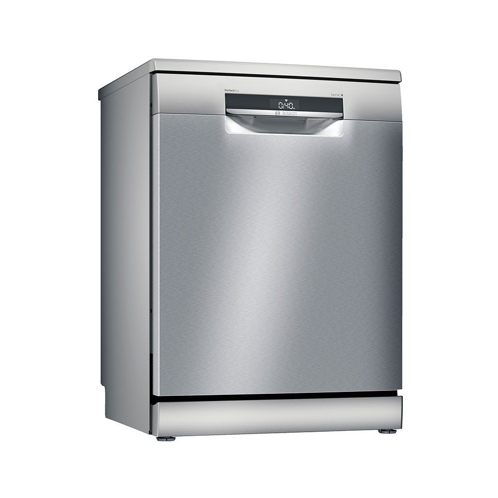 Lavavajillas BOSCH SMS6ZDI08E, Clase C, 60 cm, Acero Inox, Libre Instalación, 12 Servicios