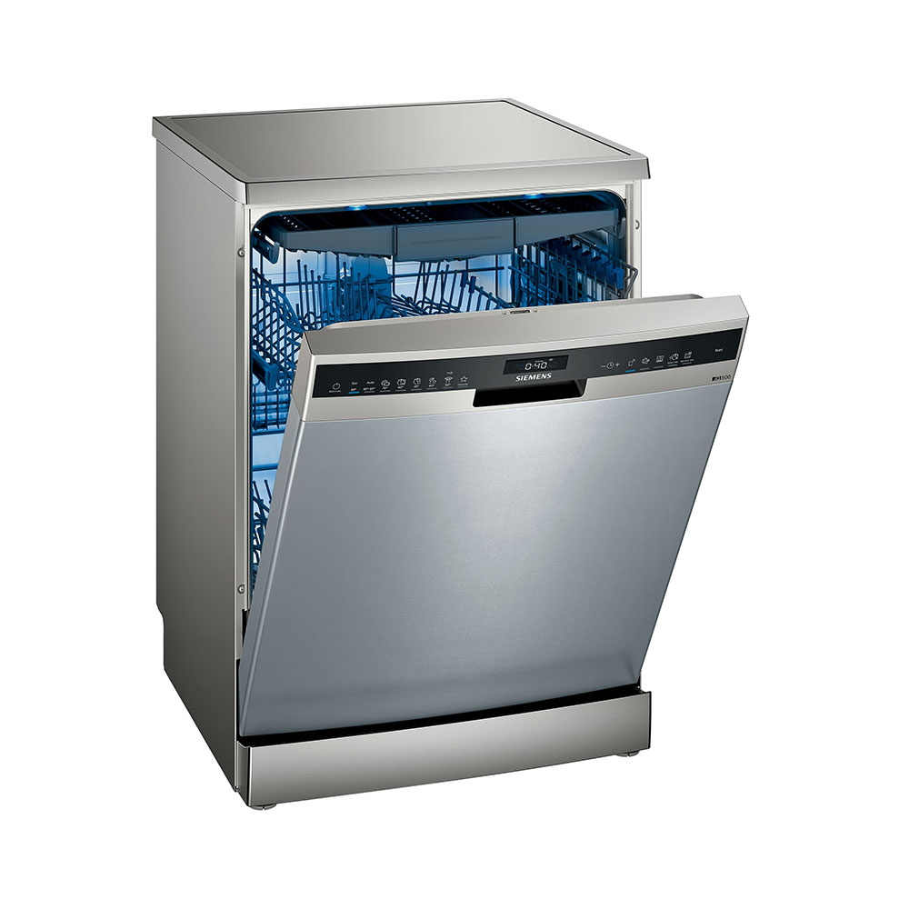 Lavavajillas SIEMENS SN25ZI49CE, Clase C, 60 cm, Acero Inox, Libre Instalación, 12 Servicios