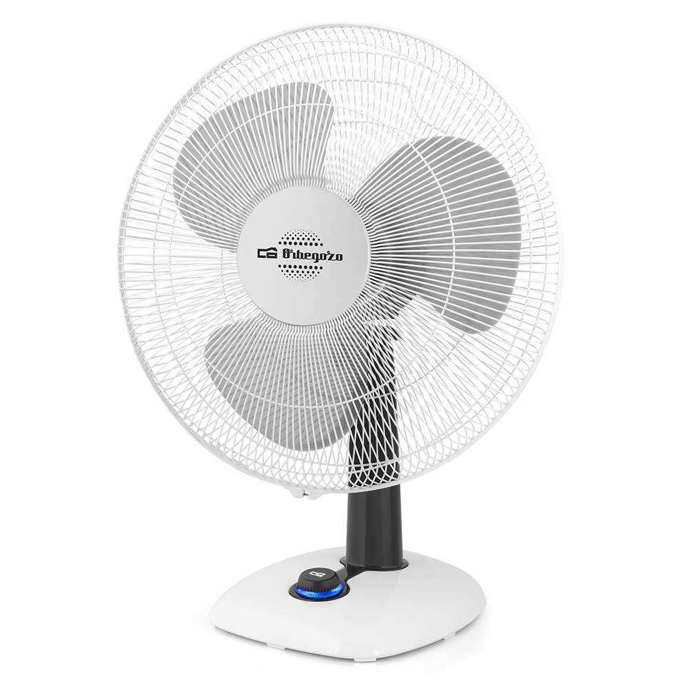 Ventilador ORBEGOZO TF 0133, Sobremesa, 30 cm.