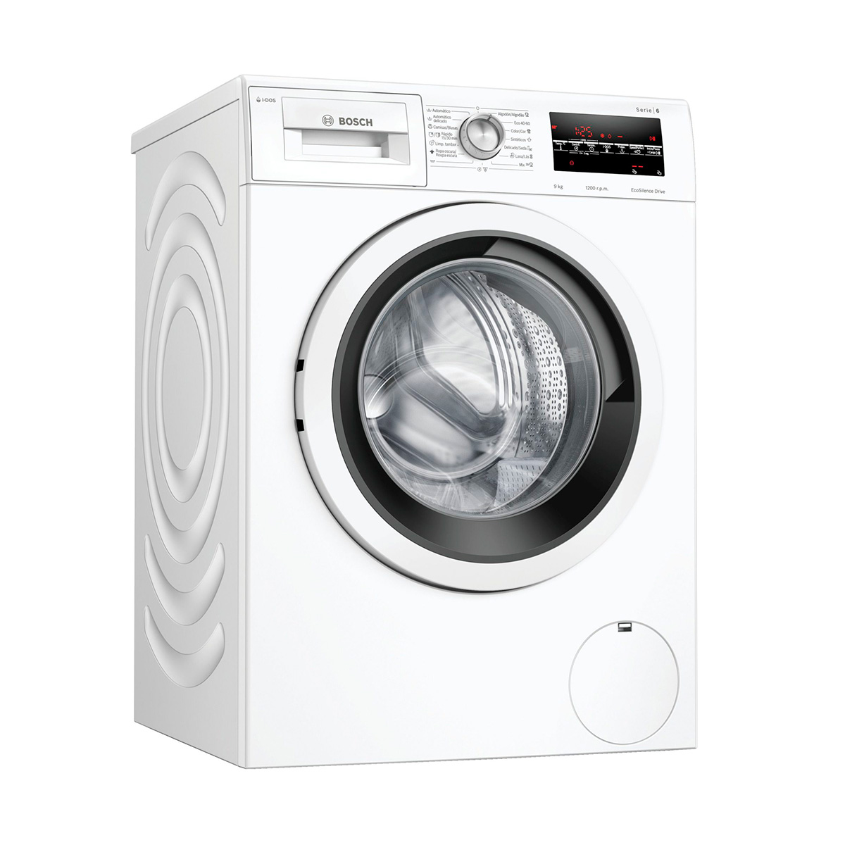 Lavadora BOSCH WAU28T40ES, Clase C, Blanca, de Carga Frontal, 9 kg, 1400 rpm