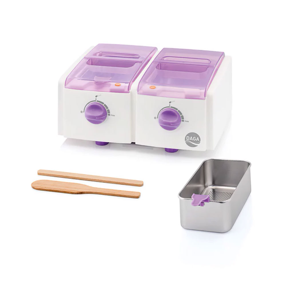 Depiladora de Cera Daga WH1400 Fusor de Cera 1400ml + 2 Cubetas + Filtro + 2 Espátulas