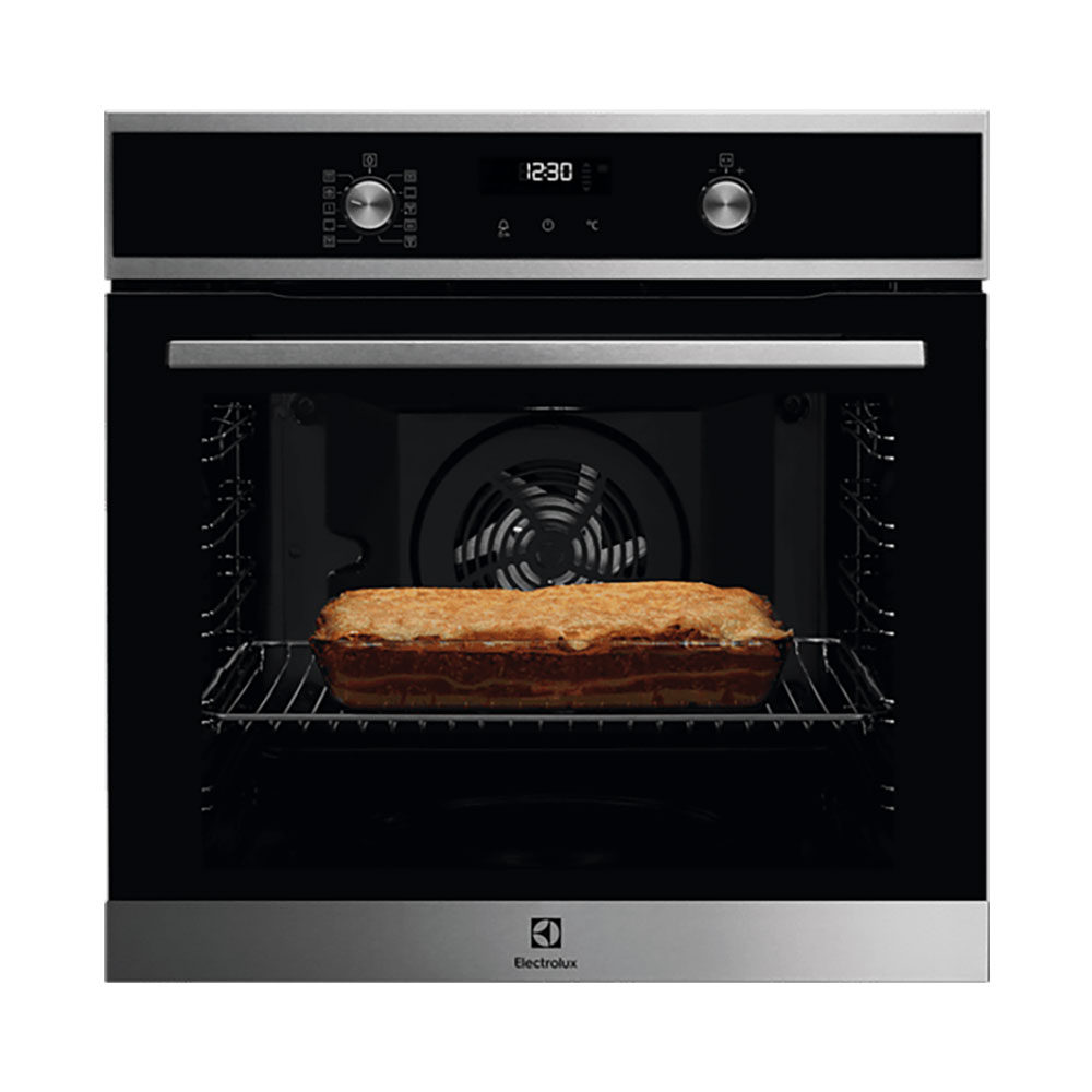 Horno ELECTROLUX EOF6P60X, 60 cm, Acero Inox., Clase A+, Multifunción Pirolítico, 72L