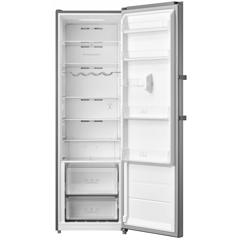 Frigorífico EDESA EFS-1823 NF EX/A, Clase E, Inox, 185.5×59.5 cm, 1 Puerta