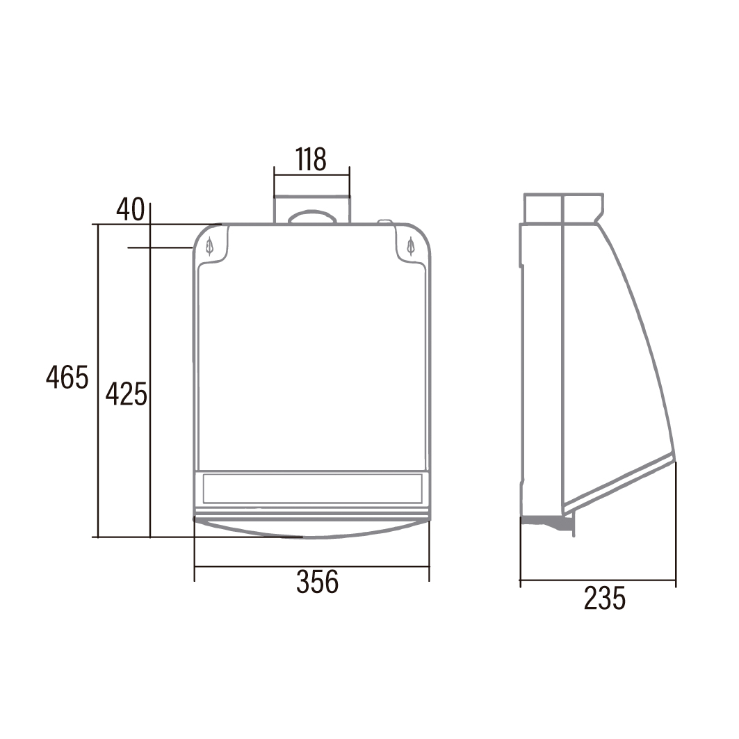 Extractor CATA 750 L Cod: 00117100, Clase D, Profesional con luz